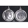 771 Chalkidian League god Apollo and Lyre/kithara
