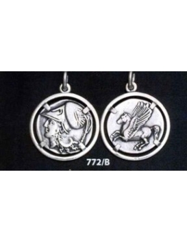 772/B Corinth stater coin Athena and pegasus