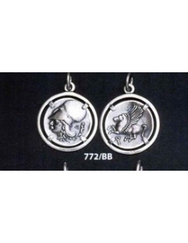 772/BB Corinth stater coin Athena and pegasus
