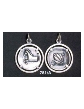 781/A Thessaly, horse & grain coin