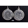 789 Byzantine Theofilos Coin pendant