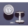 268/X Alexander the Great lifetime coin cufflinks