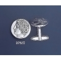 275/X Greek God Apollo coin cufflinks