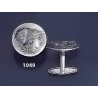 1049 Athena corinthian stater coin cufflinks