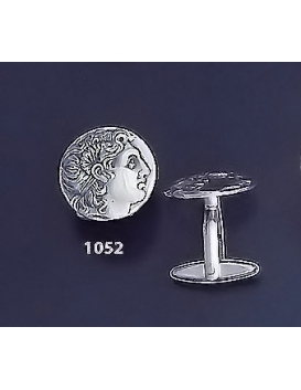 1052 Alexander the Great Coin cufflinks