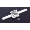 452 Sterling Silver Tie-Bar with Owl of Wisdom Intaglio (seal)