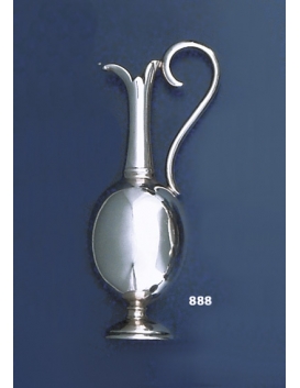 888 Collectible Solid Sterling Silver Miniature Lekythos Vase