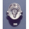 200 Sterling silver Bull / Minotaur ring