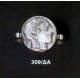 309/DA Archaic Athena sterling silver band ring