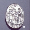 87 Minoan procession brooch