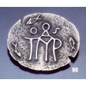 90 Byzantine monogram brooch