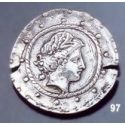 97 Head of Aphrodite (Venus) brooch