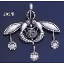 205/B Malia bees brooch & pendant