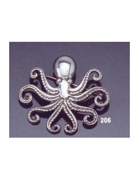 206 Octopus brooch