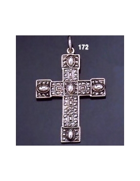 172 Detailed Granular Typical Byzantine Cross Design