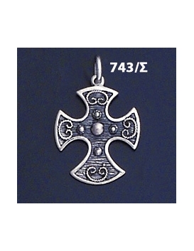 743/S Byzantine Baptism Cross