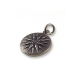 614 Vergina Macedonia Sun pendant in Sterling silver (Greek Jewelry Shop)