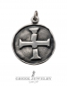 A100 Masters of poitou masonic seal & templar cross (cross pattée)