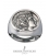 1133 Goddess Athena chevalier coin ring (XL)