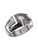 906 Greek Key/ Meander silver ring