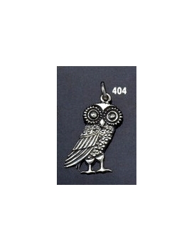 404 Wise owl of Athena pendant (medium size) pendant