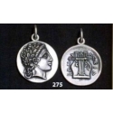 275 Chalkidian League god Apollo and Lyre/kithara